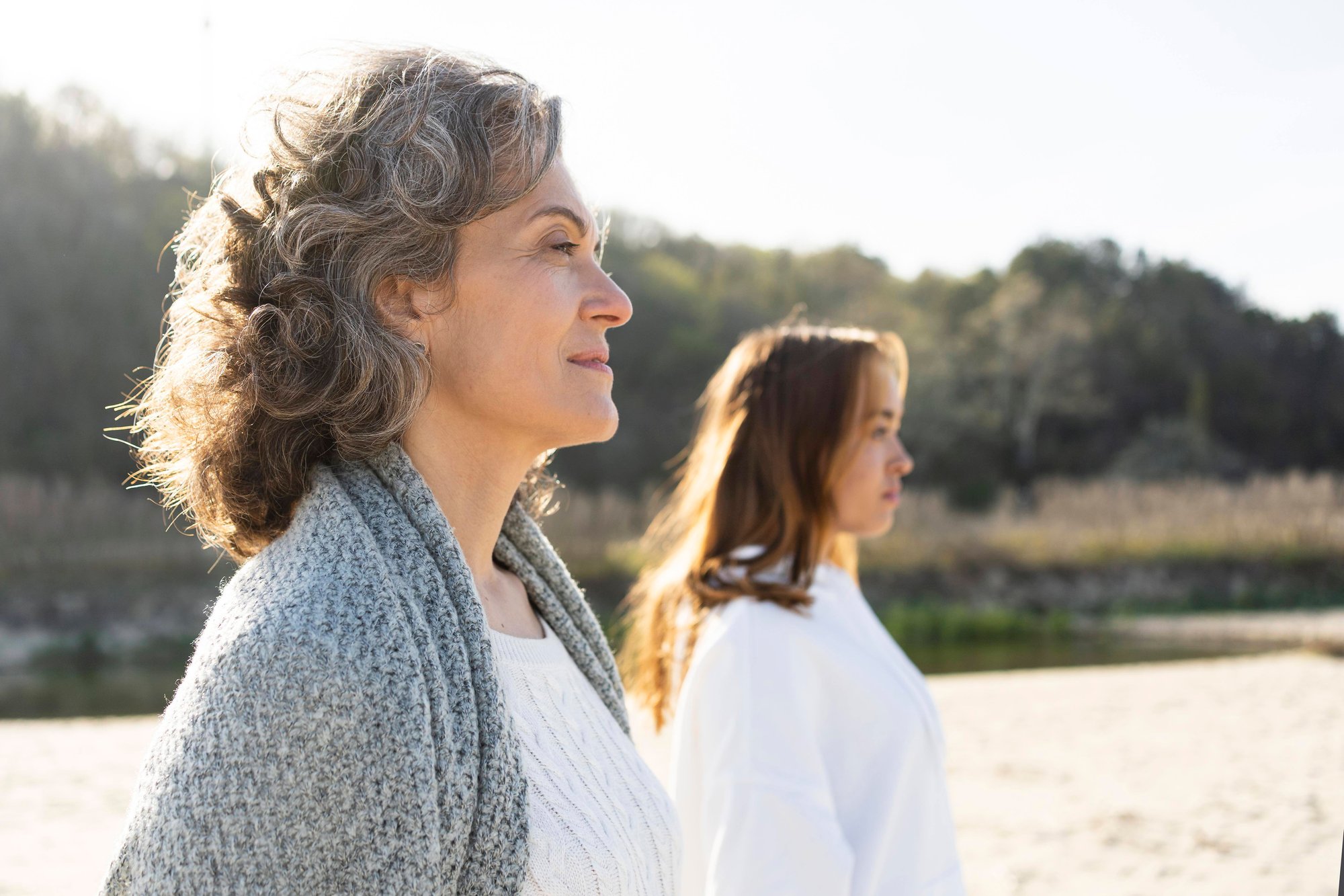 mother-daughter-outdoors-beach-together mother-daughter-outdoors-beach-together