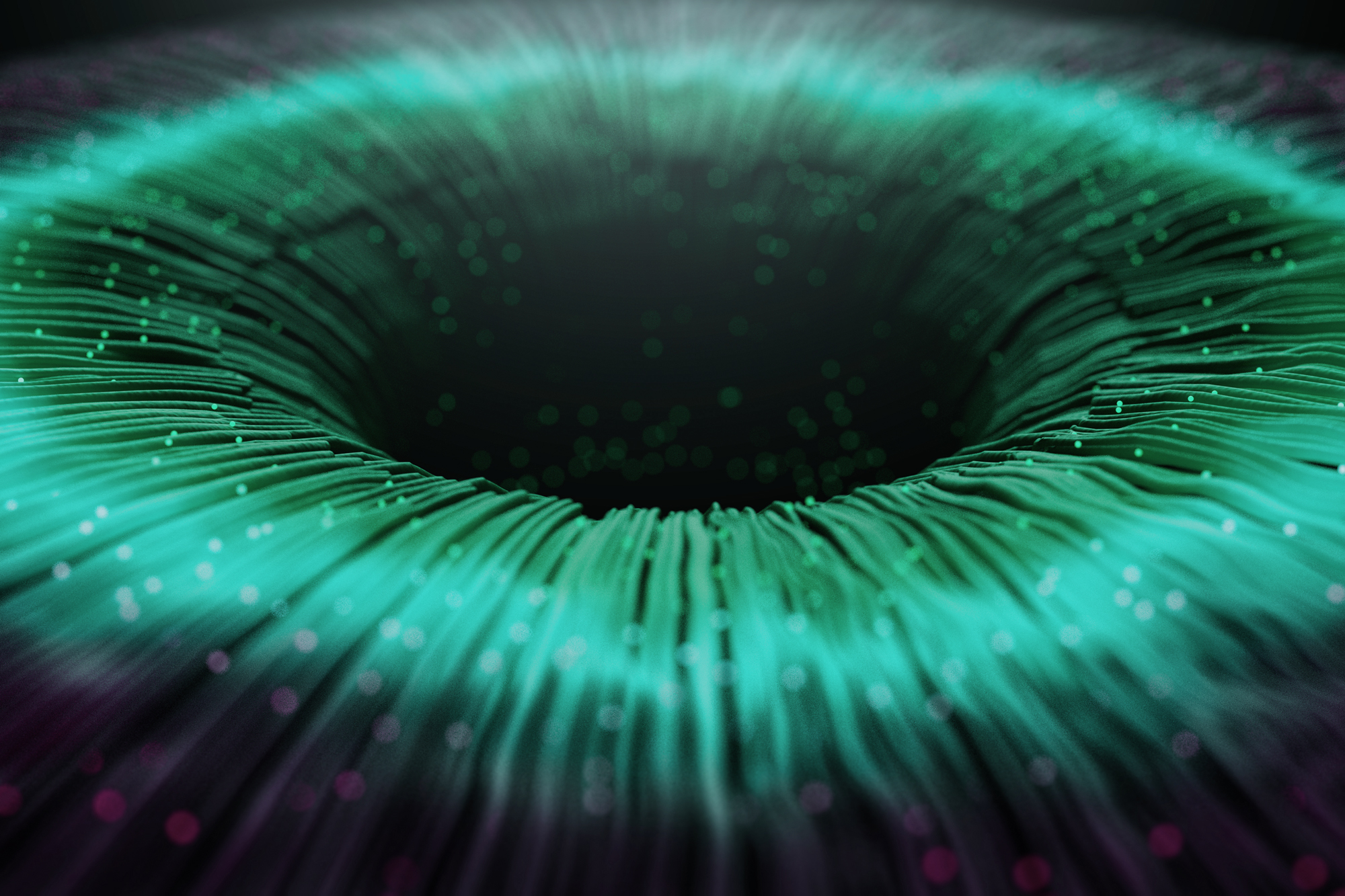 Eye-iris-microscopic-green-and-magenta
